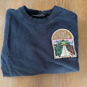 Scotch and Soda Road To Fortune Mens Crewneck Sweatshirt